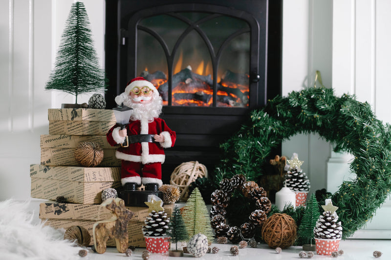 Raise Your Spirits with a Festive Fireplace