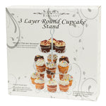3 Layer Round Wire Treat Stand - Events and Crafts-Dulcet Delights