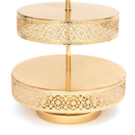 3 Tiered Dessert Stand-Gold - Events and Crafts-Dulcet Delights