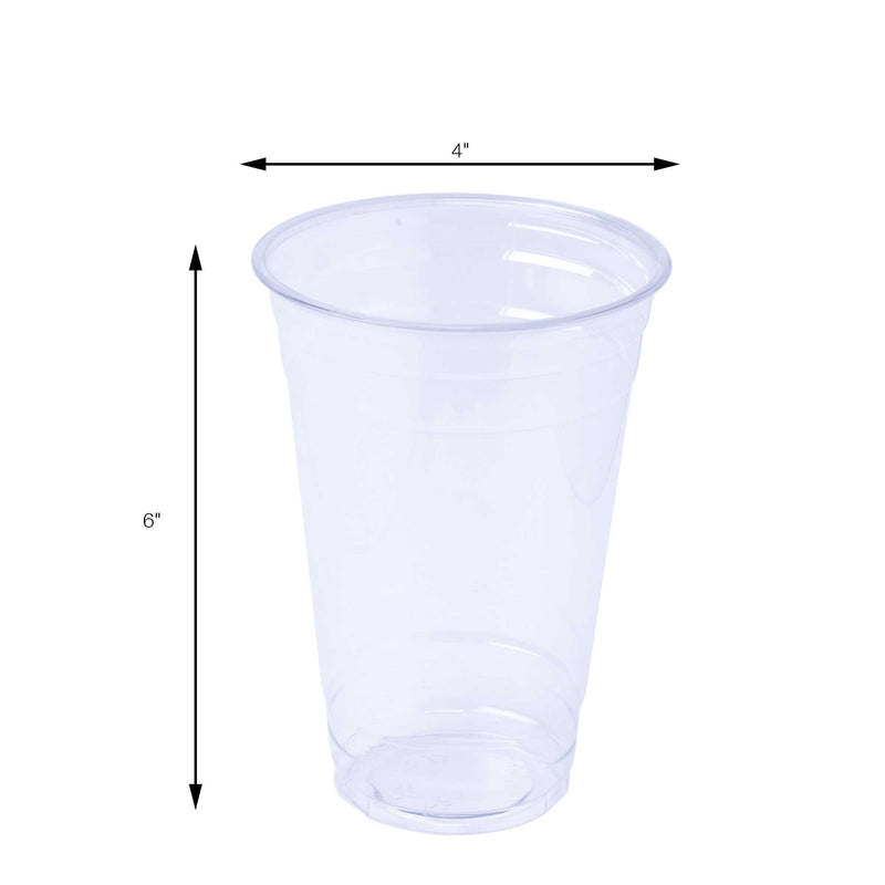Disposable Clear Cold Cup - 24 oz. - Events and Crafts