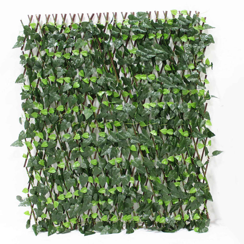 Expandable Ivy Lattice Fence - 8 Feet 4 Inches - Events and Crafts-Events and Crafts