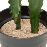 Faux Desert Candle Cactus with Plastic Pot - Events and Crafts-Simple Elements