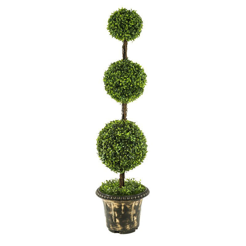 Triple Ball Topiary - 48" - Events and Crafts-Simple Elements