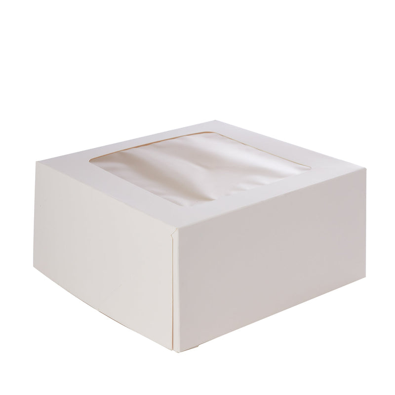 Cake & Pastry Boxes with Window | Pack of 20 - Events and Crafts-Dulcet Delights