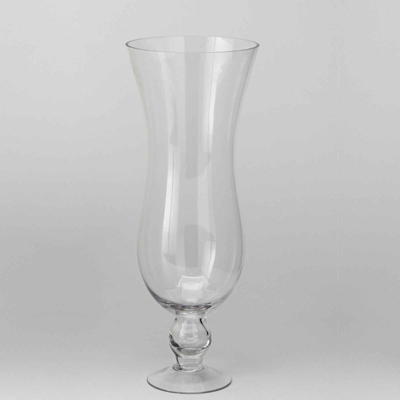 Glass Hurricane Vase - Events and Crafts-Events and Crafts