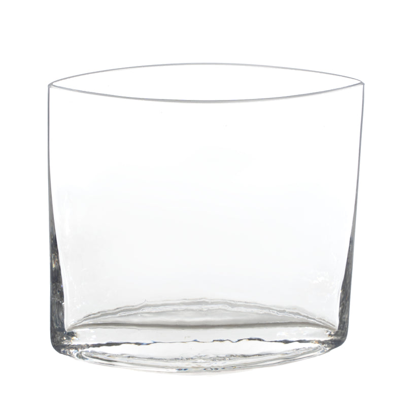 Oval Glass Vase - Events and Crafts-Simply Elegant