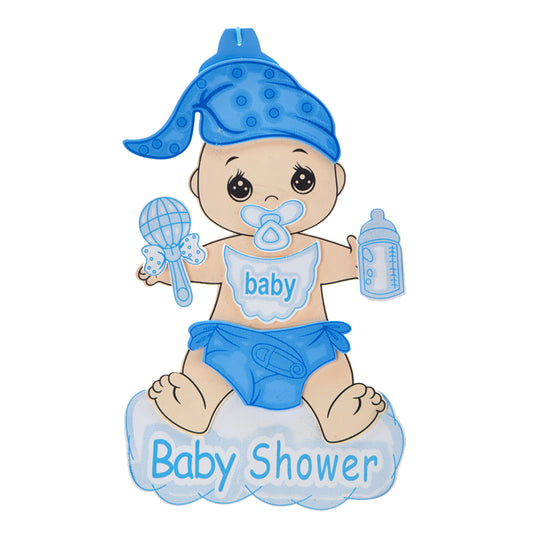 EVA Foam Baby Shower Sign 10pc – Pre-Cut, Glitter Accented & Ready to Hang