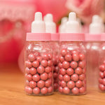 Small Baby Bottle Favor - Pink - Events and Crafts-Celebra