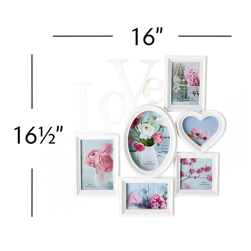 Love Collage Picture Frame - Events and Crafts-Simple Elements