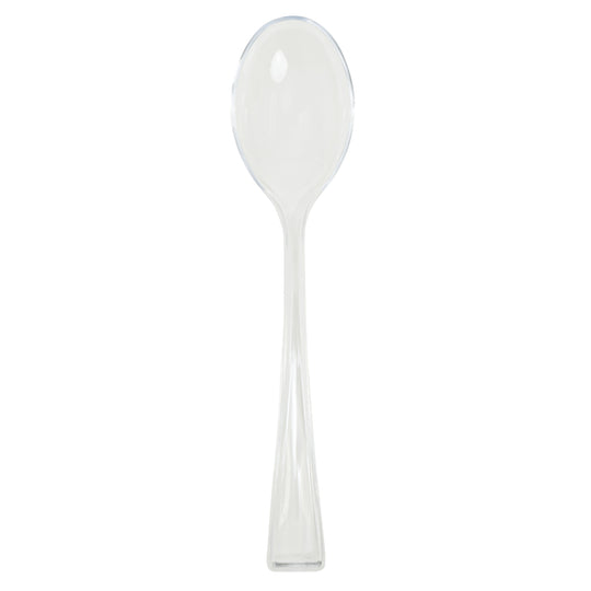 Plastic Mini Spoons 24pc/bag - Clear