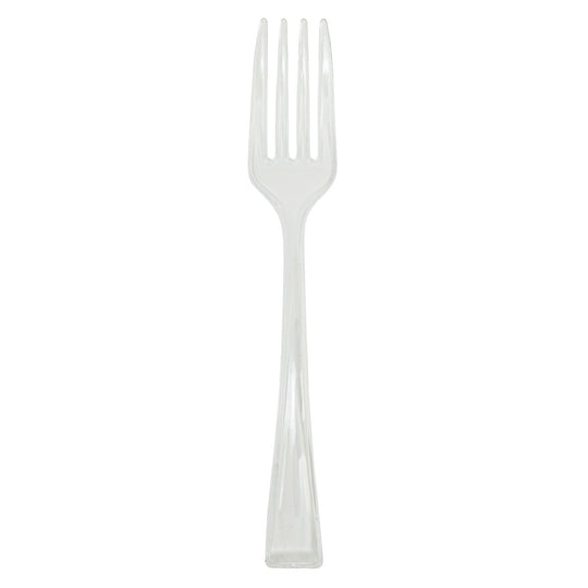 Plastic Mini Forks 24pc/bag - Clear