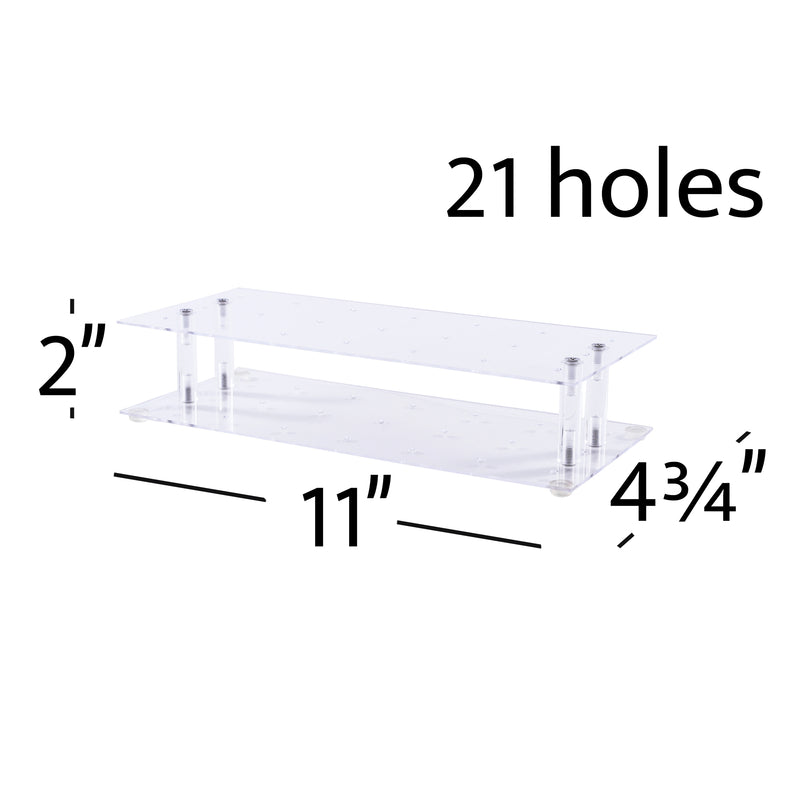 Acrylic Cake Pop and Cupcake Stand - Events and Crafts-Dulcet Delights