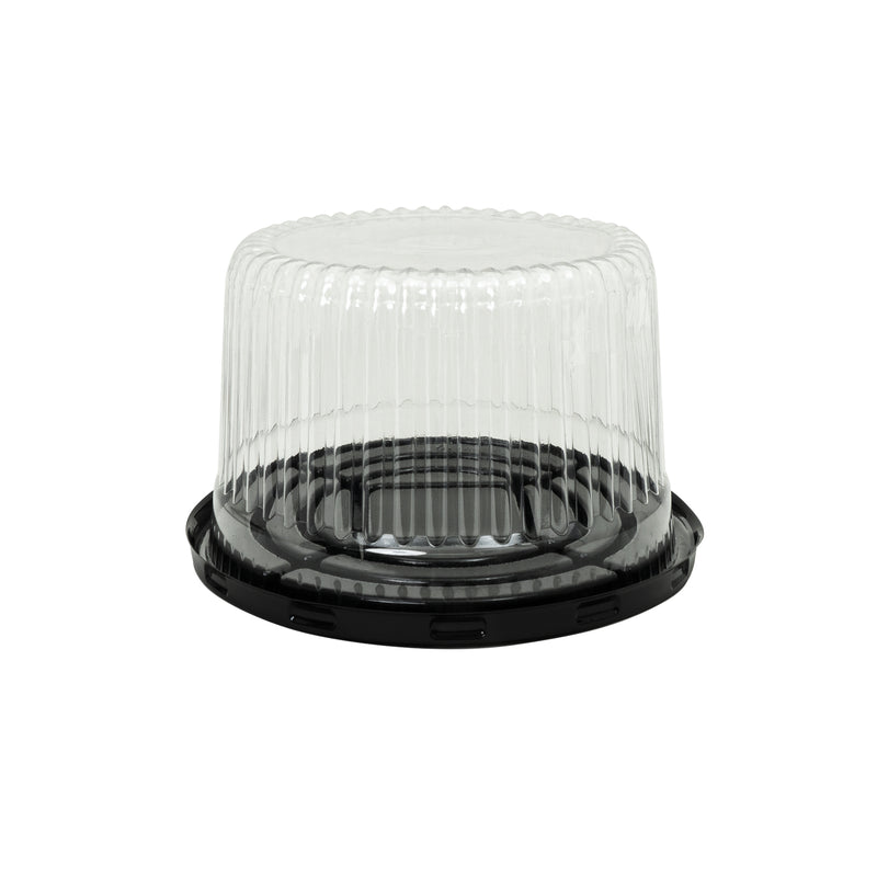 Round Cake Display Container with Clear Dome Lid - 8" - Events and Crafts-Dulcet Delights