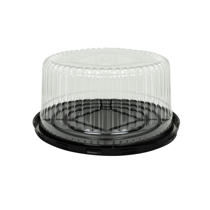 Round Cake Display Container with Clear Dome Lid - 10" - Events and Crafts-Dulcet Delights