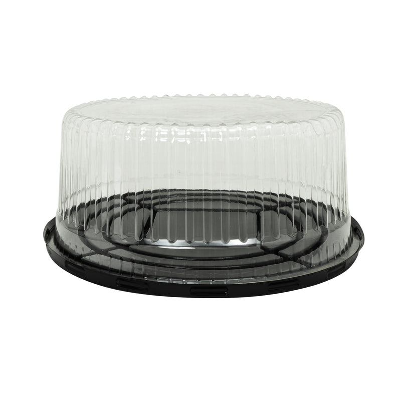 Round Cake Display Container with Clear Dome Lid - 12" - Events and Crafts-Dulcet Delights