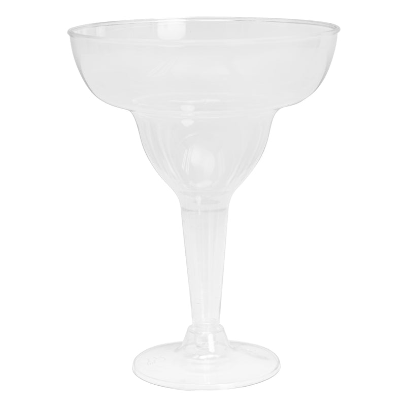 Plastic Margarita Glass 6pc/pack - Clear - Events and Crafts-DecorFest