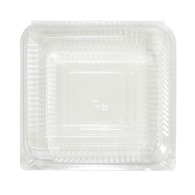 Plastic Hinged Container 60pc/bag - Clear - Events and Crafts-Dulcet Delights