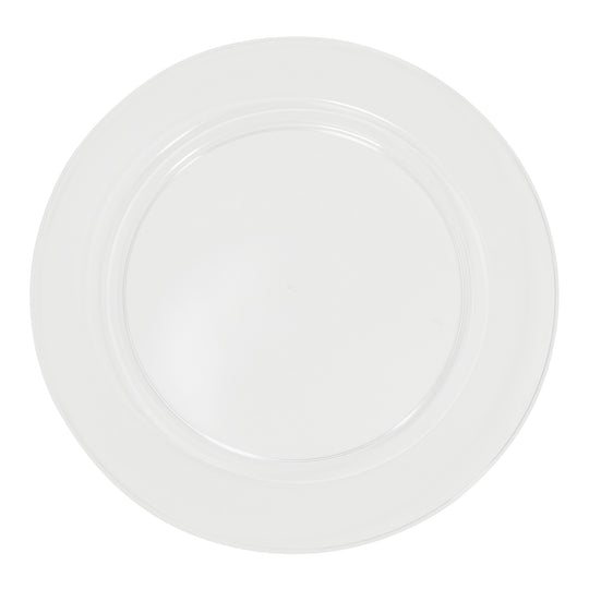Disposable Plate Set 10½" 40pc/pack - Clear