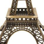 Metal Eiffel Tower Sculpture 10" Tall Bronze - Events and Crafts-Simply Elegant