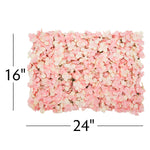 Artificial Hydrangea Mat - Blush - Events and Crafts-AestheTech