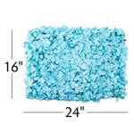 Artificial Hydrangea Mat - Blue - Events and Crafts-AestheTech