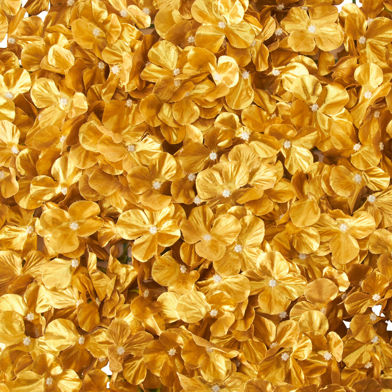 Artificial Hydrangea Mat - Gold - Events and Crafts-AestheTech