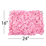 Artificial Hydrangea Mat - Pink - Events and Crafts-AestheTech