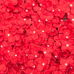 Artificial Hydrangea Mat - Red - Events and Crafts-AestheTech