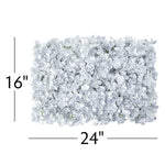 Artificial Hydrangea Mat - Silver - Events and Crafts-AestheTech