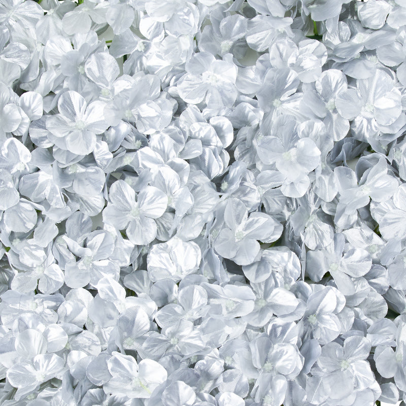 Artificial Hydrangea Mat - Silver - Events and Crafts-AestheTech