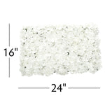 Artificial Hydrangea Mat - White - Events and Crafts-AestheTech