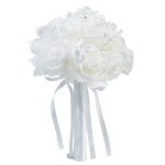 Foam Bouquet with Pearls-White - Events and Crafts-Elite Floral