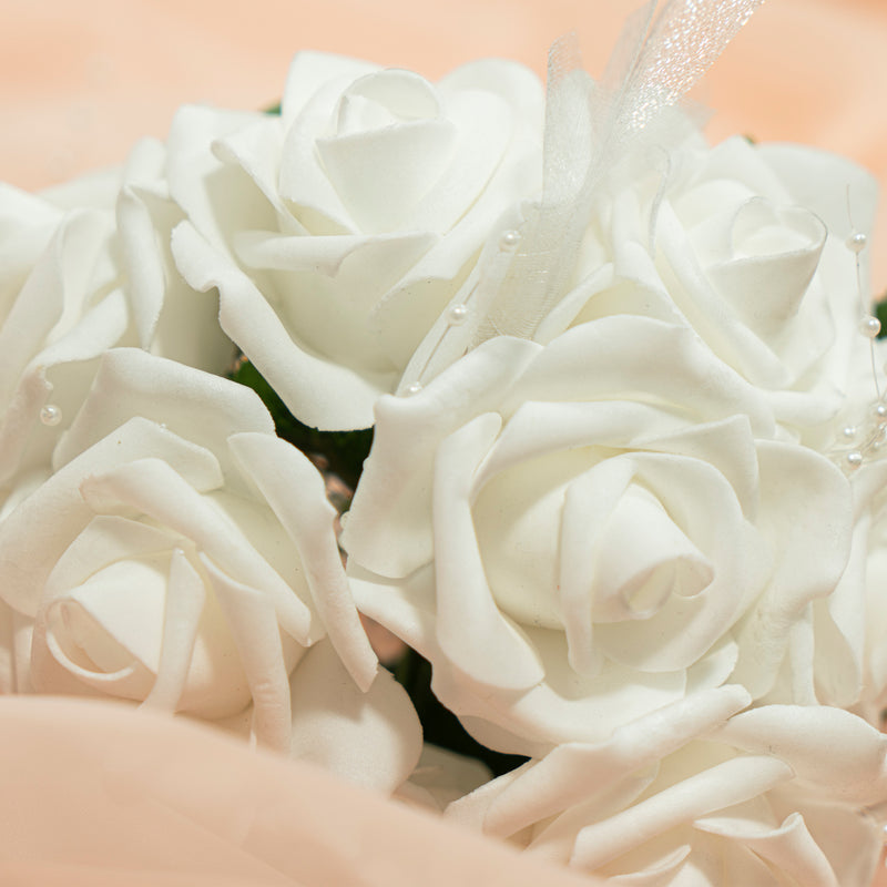 Foam Bouquet-Ivory - Events and Crafts-Elite Floral