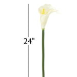 Artificial Cala Lily Stem - Events and Crafts-Simple Elements