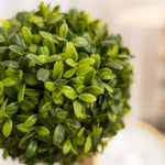 Artificial Boxwood Topiary Ball Bush 13" - Events and Crafts-Simple Elements