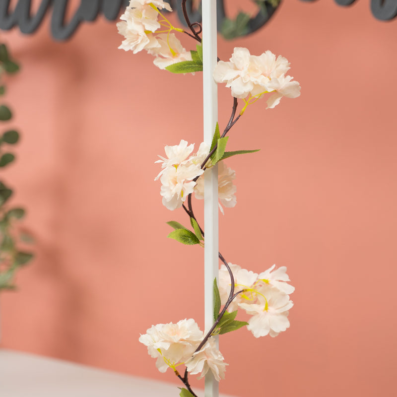 Economy Floral Garland-Peach - Events and Crafts-Elite Floral
