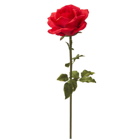 Jumbo Artificial Rose 44"-Red