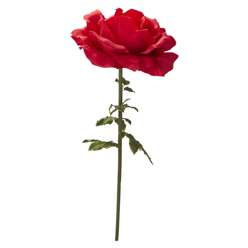 Jumbo Artificial Rose-Red - Events and Crafts-Elite Floral