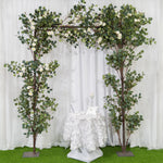 Faux Rose and Eucalyptus Arch - Events and Crafts-Elite Floral