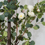 Faux Rose and Eucalyptus Arch - Events and Crafts-Elite Floral