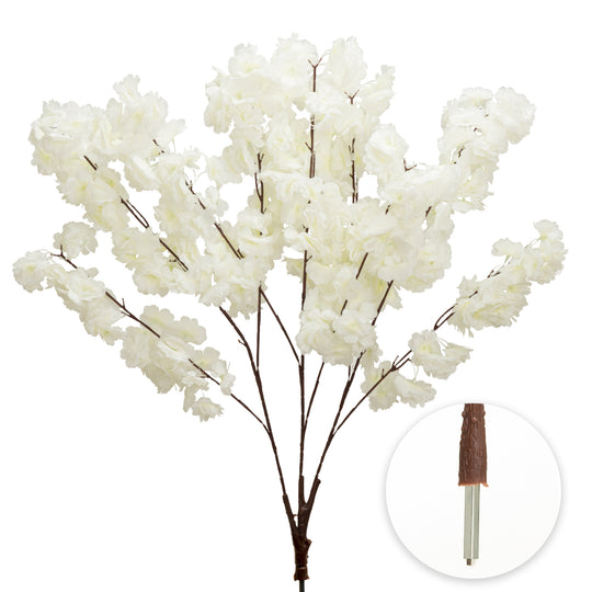 Interchangeable Cherry Blossom Branch for Event Tree - White