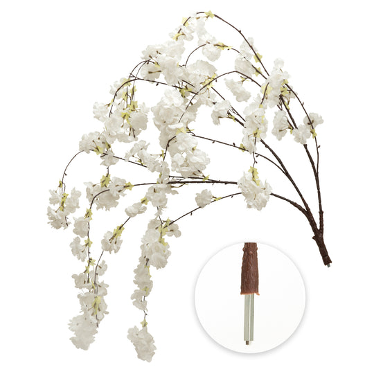 Interchangeable Cherry Blossom Branch for Event Tree - White