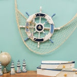 Decorative Wooden Boat 2 Piece Set