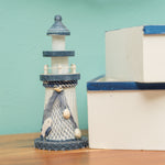 Decorative Wooden Lighthouse Set - Set of 4 - Events and Crafts-Simple Elements
