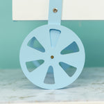 Small Market Cart Centerpiece - Blue