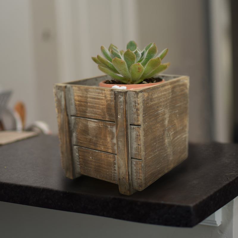 planter box with plastic liner Events and Crafts | Rustic Planter Box