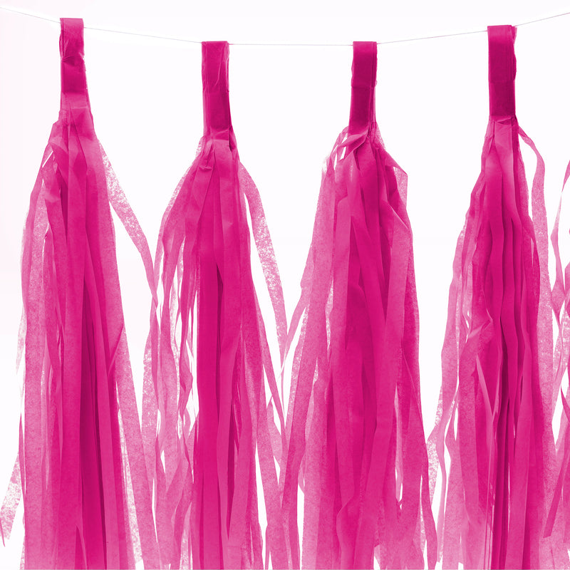 Tassel Garland - Fuchsia