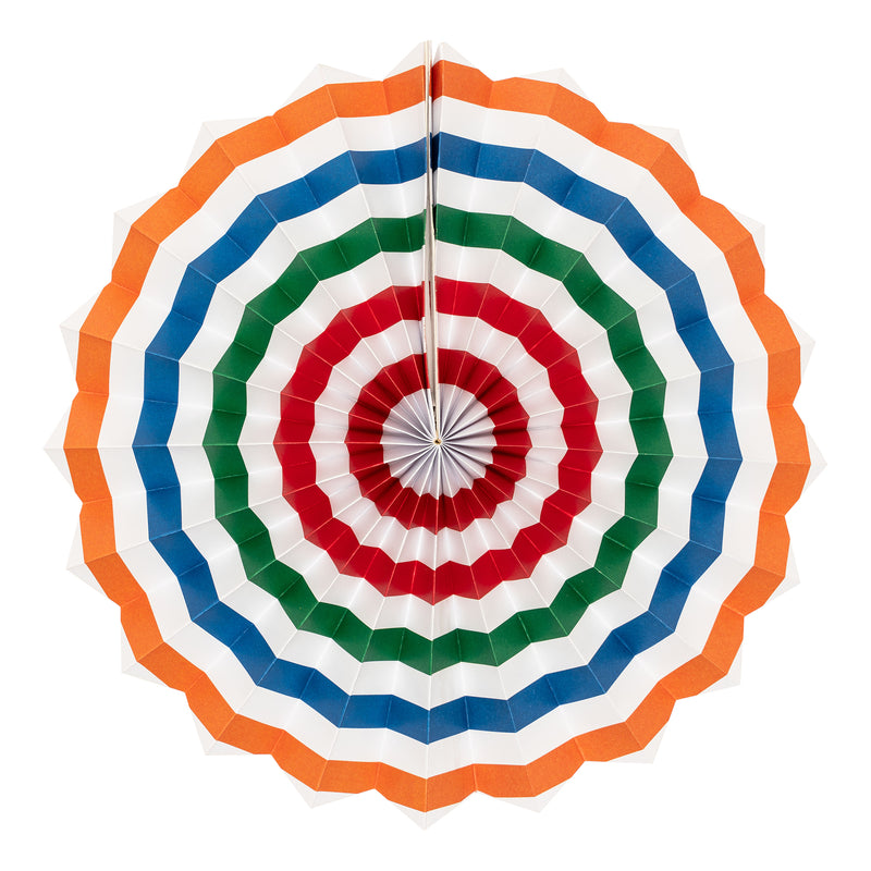 Fiesta Party Paper Fans Set