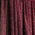 Metallic Spandex Backdrop 20ft x 10ft - Burgundy