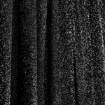 Metallic Spandex Backdrop 20ft x 10ft - Black